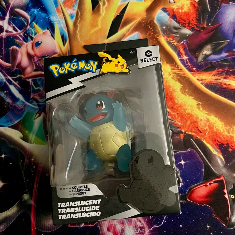 Pokmon Select Translucent Squirtle Jazwares 2022
